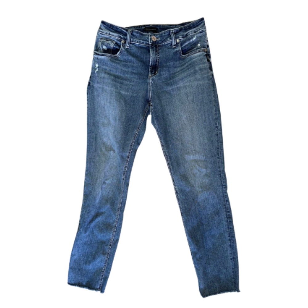 Silver Jeans Boyfriend 31 x 29 Women Skinny Mid Rise